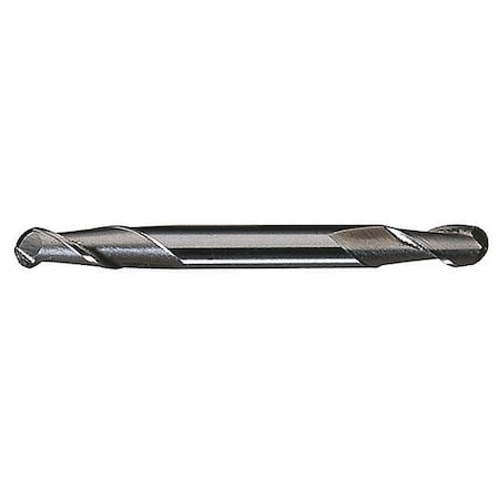 HSS End Mill 1/16 In D 3/16 In Cut L by USA Cleveland High Speed Steel End Mills