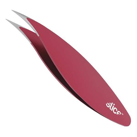 Precision Tweezers Pointed 3 1/2 in.L by USA Slice Inspection & Retrieving Tweezers