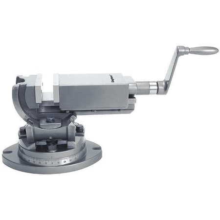 Machine Vise Swivel 2In Type 31LZ59 by USA Dayton Bench Vises