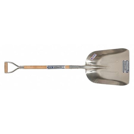 Western Scoop Shovel 36 in Handle 12 ga. by USA Seymour Midwest Sockets