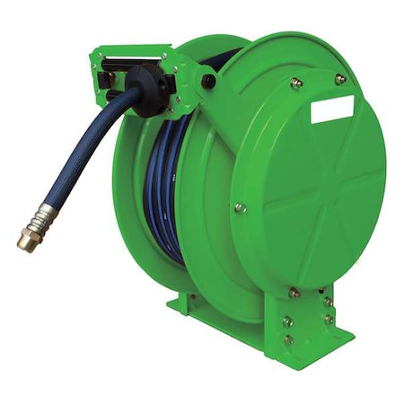 Hose Reel 3/4" FNPT 75 ft 250 psi by USA Speedaire Pneumatic Spring Return Hose Reels