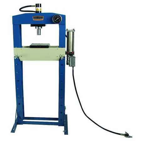 Hydraulic Press 20 t Air Pump by USA Baileigh Workholding Hydraulic Presses