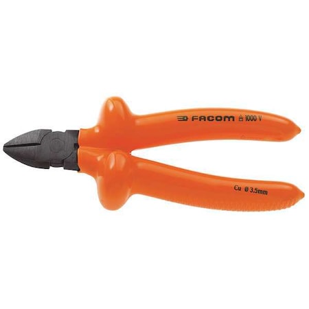 Insulated Diagonal Cutters 6 1/2 In. Type FA 391.16AVSE by USA Facom Solid Joint Pliers