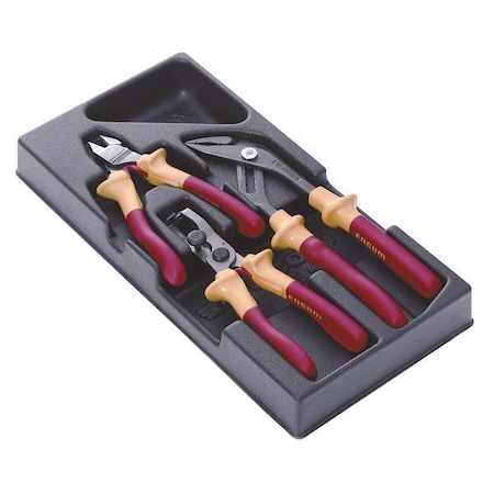 Insulated Plier Set 3 pc. by USA Facom Insulated Tool Sets