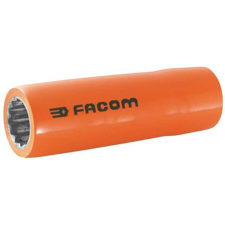 Insul Socket 1/2" Dr 16mm 12 Pt. by USA Facom Sockets