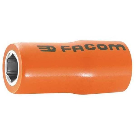 Insul Socket 1/4" Dr 8mm 12 Pt. by USA Facom Sockets