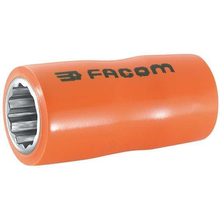 Insul Socket 3/8" Dr 12mm 12 Pt. by USA Facom Sockets