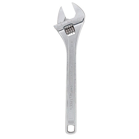 Adj. Wrench 18" 2 1/8" Cap. Chrome by USA Channellock Adjustable Wrenches