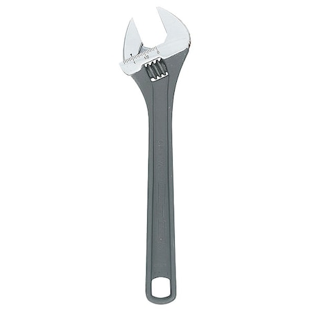 Adj. Wrench 12" 1 1/2" Cap. Black Type 812NW by USA Channellock Adjustable Wrenches