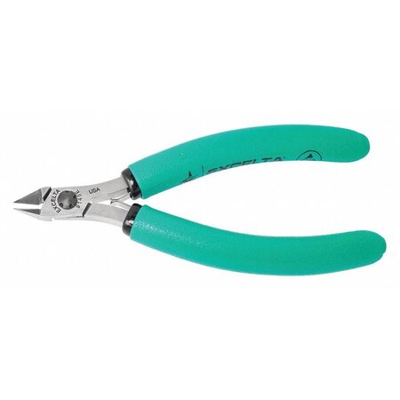 ESD Diagonal Cutters 5 1/4 In. Type 9145E by USA Excelta Solid Joint Pliers