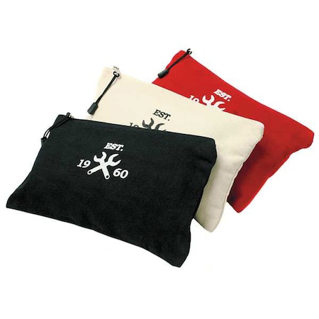 12" General Purpose Tool Bag 3 Piece Black/Red/White by USA Westward Soft Sided Tool Storage Products
