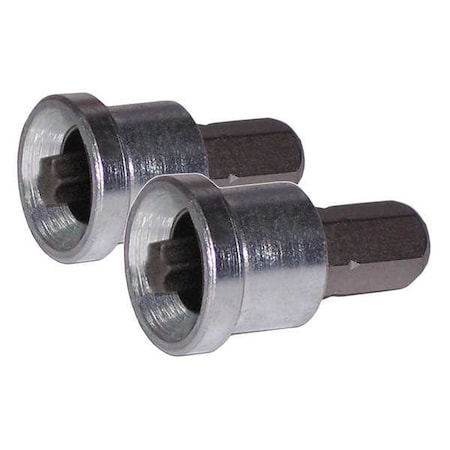 Deck Screw Bit SAE 1/4" HEX T25 1" PK2 by USA Eazypower Screwdriver Bits
