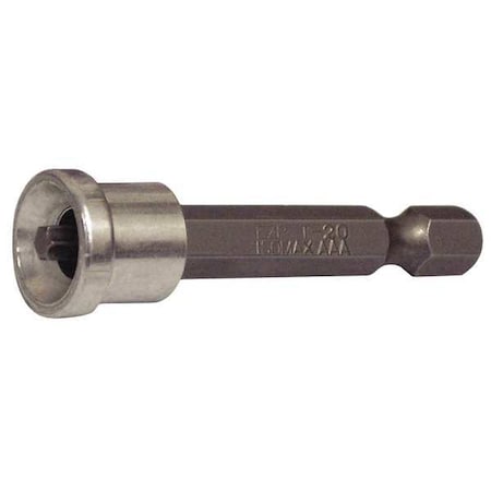Deck Screw Bit SAE 1/4" HEX T20 2 by USA Eazypower Screwdriver Bits
