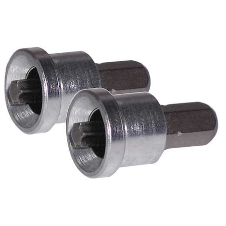 Deck Screw Bit SAE 1/4" HEX T20 1" PK2 by USA Eazypower Screwdriver Bits