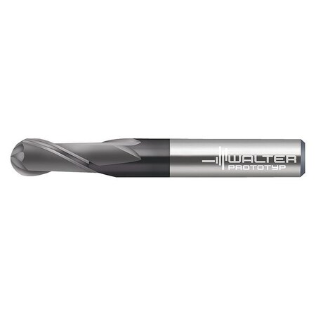 Carbide End Mill Ball Nose 10mm Mill Dia Type H8004128 10 0 by USA Walter Carbide End Mills