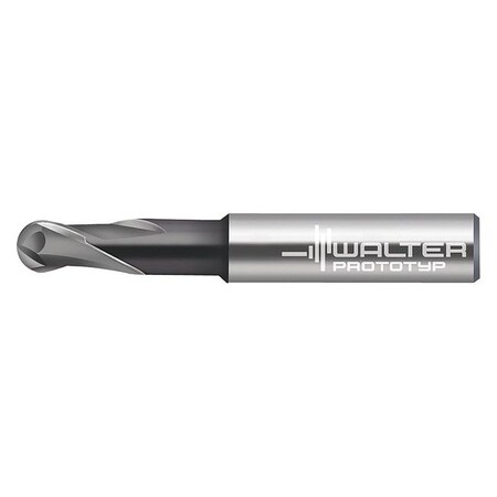 Carbide End Mill Ball Nose 10mm Mill Dia Type H8014028 10 by USA Walter Carbide End Mills