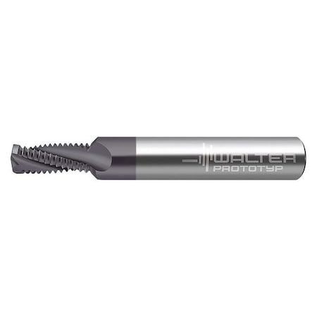Thread Mill 1.25mm Pitch M8 by USA Walter Carbide Thread Mills