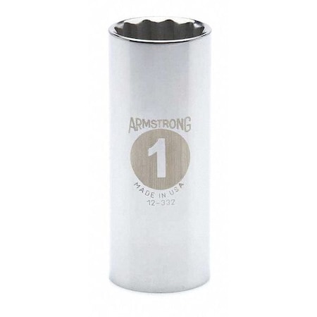 Skt Dp 1/2Dr 12Pt 1 by USA Armstrong Sockets