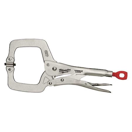 Locking C Clamp 11" 4" Cap. 4" Throat Type 48 22 3521 by USA Milwaukee Locking Clamps