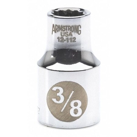 Skt 1/2Dr 12Pt 3/8 by USA Armstrong Sockets