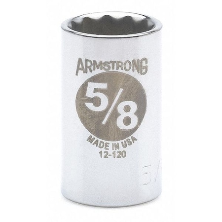 Skt 1/2Dr 12Pt 5/8 by USA Armstrong Sockets