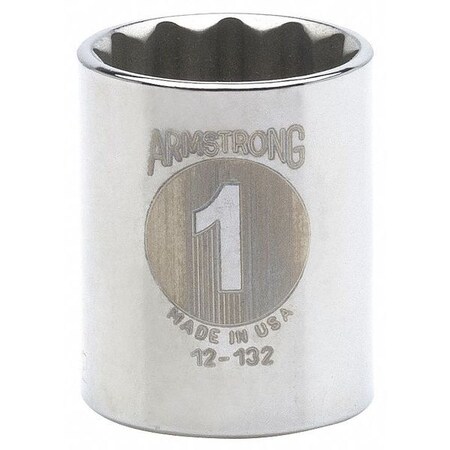 Skt 1/2Dr 12Pt 1 by USA Armstrong Sockets