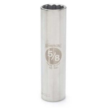 Skt Dp 1/2Dr 12Pt 5/8 Type 12 320 by USA Armstrong Sockets