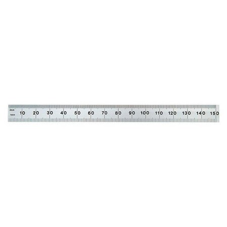 Flexible Rule SS Metric 6" L by USA Brown & Sharpe Rulers & Straight Edges