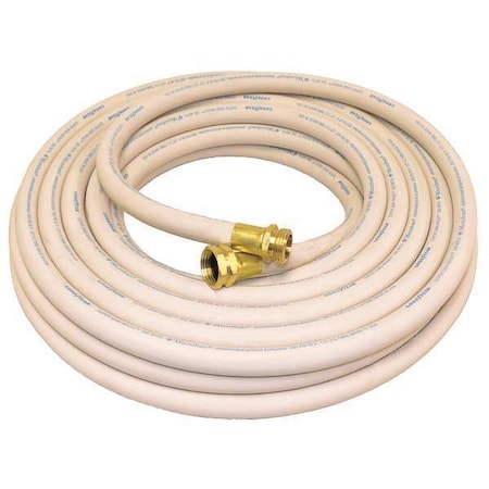 1" ID x 50 ft EPDM Coupled Food Hose WT by USA Value Brand Air Compressor Industrial Hoses