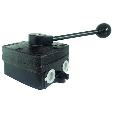 Manual Air Control Valve 1/2 NPT Open by USA Speedaire Pneumatic Manual Air Control Valves