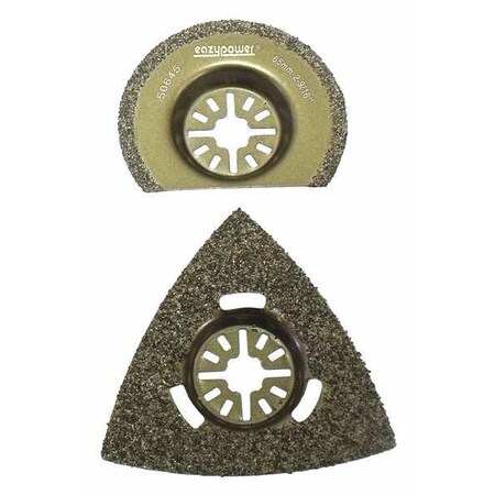 Oscillating Tool Accessories 3in. 2 pcs. by USA Eazypower Oscillating Tool Accessories