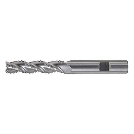 Carbide End Mill 3 Flute 4 1/2 in. L by USA Cleveland High Performance Carbide End Mills