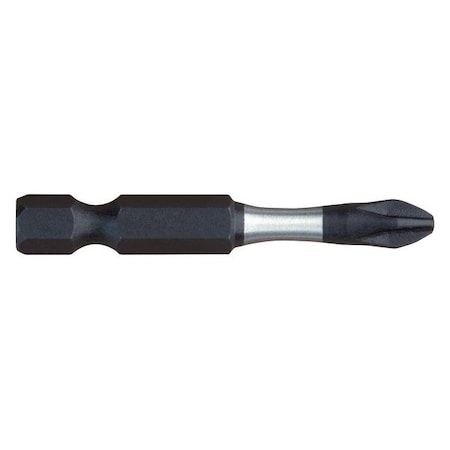 Insert Bit 1/4" Phillips #2 2" PK25 by USA Milwaukee Screwdriver Bits