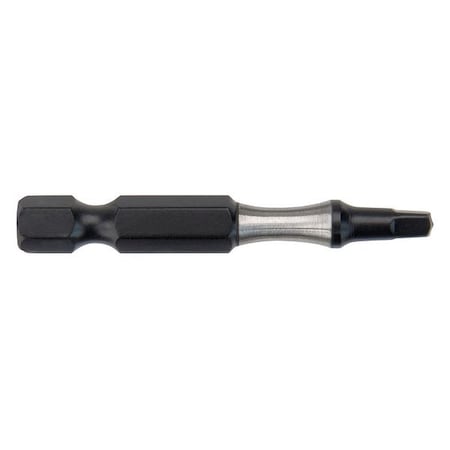 Insert Bit 1/4" Square Recess #3 2" PK25 by USA Milwaukee Screwdriver Bits