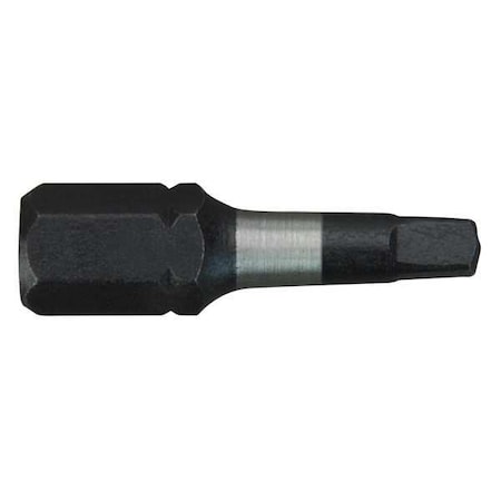 Insert Bit 1/4" Slotted 10 12 1" PK25 by USA Milwaukee Screwdriver Bits