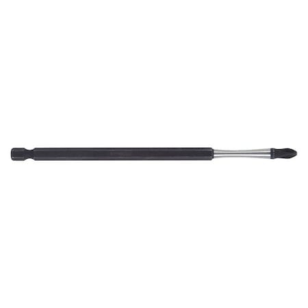 Insert Bit 1/4" Phillips #3 6" PK10 by USA Milwaukee Screwdriver Bits