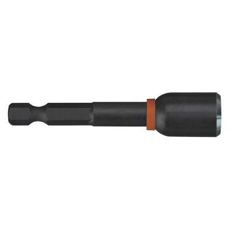 Nutsetter 12.0mmHex 2 9/16" L Steel PK10 by USA Milwaukee Nut Setters & Bit Holders