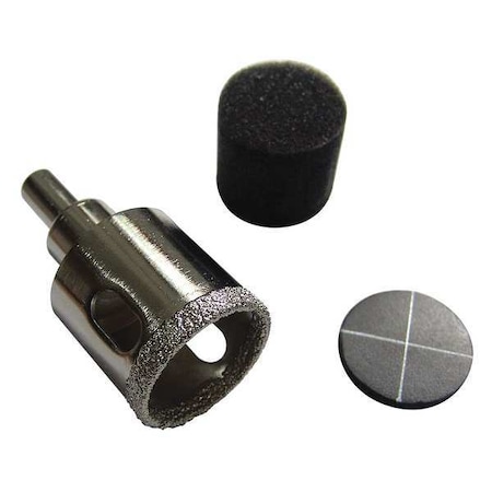 Diamond Grit Hole Saw Non Teeth 1 3/4 In by USA Westward Hole Saw Accessories
