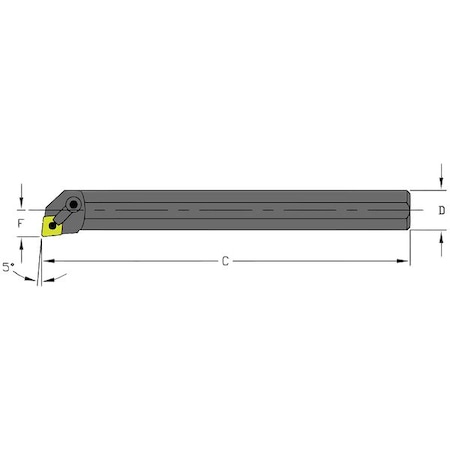 Boring Bar S20U MCLNL4 by USA Ultra Dex Indexable Toolholders