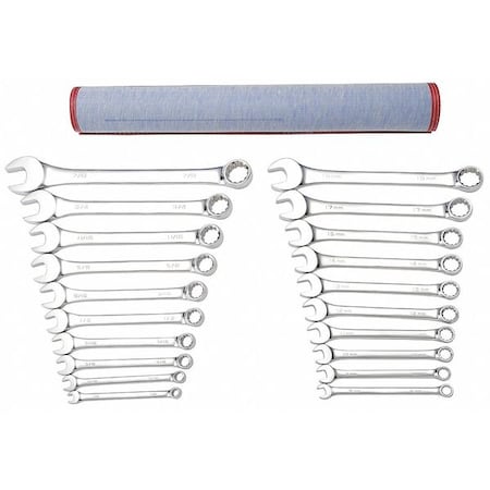 Universal Wrench Set SAE/Metric 20 Pc by USA Westward Combination Wrench Sets