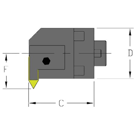 Ultra-Dex Boring Bar MH16 VE84R CFT Technical Info