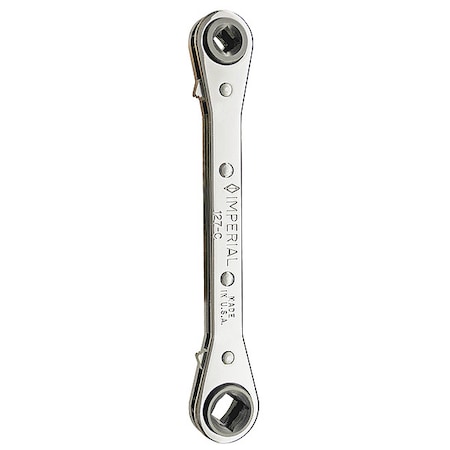 Service Wrench Nickel SAE 5.5 in. L by USA Imperial Ratcheting Wrenches