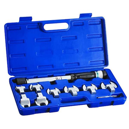 Interchangeable Head TorqueWrench CW/CCW by USA Yellow Jacket Micrometer Torque Wrenches
