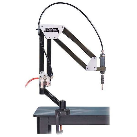 Air Tapping Arm 51 In Reach 400 RPM by USA Flexarm Pneumatic Tapping Tools
