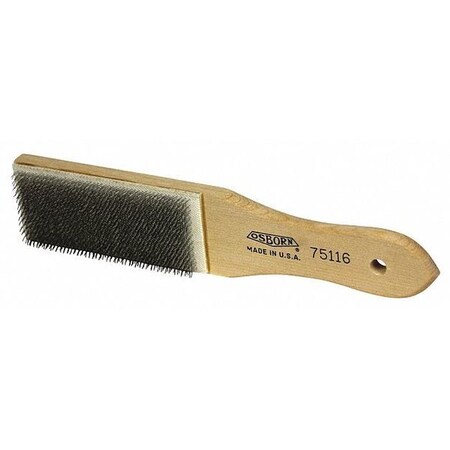 File Card CS 4 1/2 in. Handle L Straight by USA Osborn File Cleaners