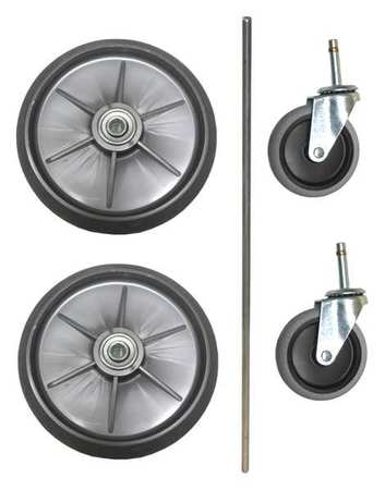 Rubbermaid Quiet Wheel and Axle Parts