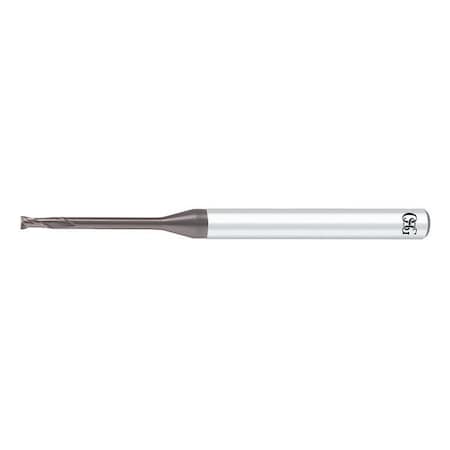Carbide End Mill Corner R. 0.1 CR 2FL by USA OSG High Performance Carbide End Mills