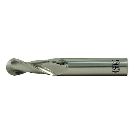 Carbide End Mill Ball 1/4in Dia. 2FL by USA OSG High Performance Carbide End Mills