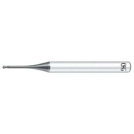 Carbide End Mill Ball 8.0mm NL 2FL by USA OSG High Performance Carbide End Mills
