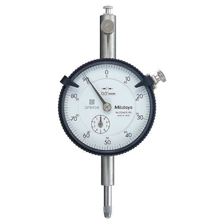 Dial Indicator 0 to 0.393 In 0 100 by USA Mitutoyo Precision Measuring Dial Indicators